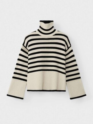 Toteme Signature Stripe Turtleneck triibuline kampsun