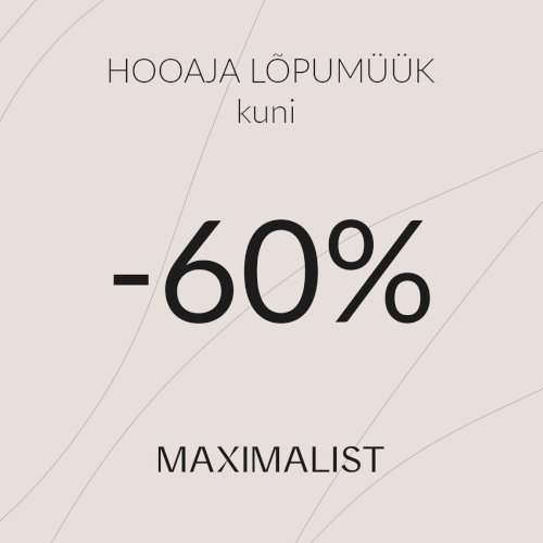 Hooaja allahindlus nüüd -60%! Ootame Teid Max Mara, Weekend Max Mara, Maximalisti ja Marina Rinaldi butiikidesse. 
🛍️ Maximalistshop.com