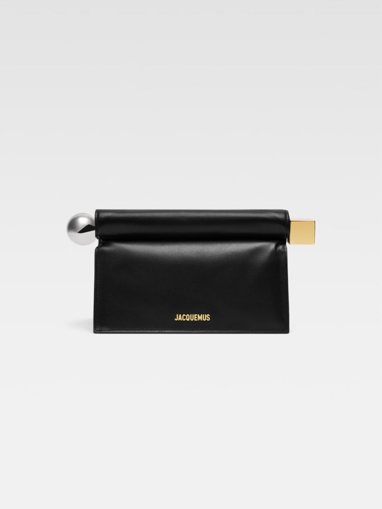 Jacquemus La Pochette Rond Carre suur must clutch