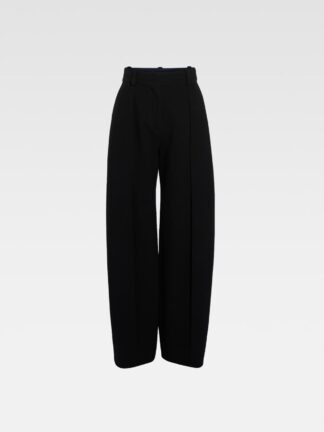 Jacquemus Le Pantalon Paseo oversize mustad püksid