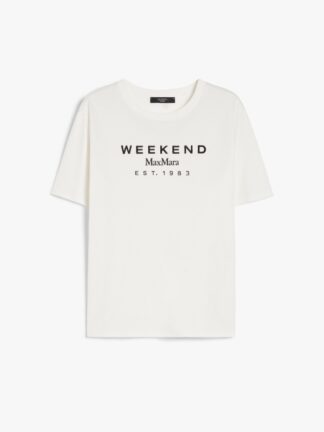 Weekend Max Mara Cabina valge T-särk