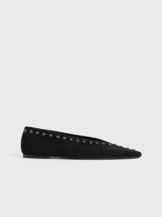 Toteme Suede Lace-Up Ballerinas neetidega baleriinad