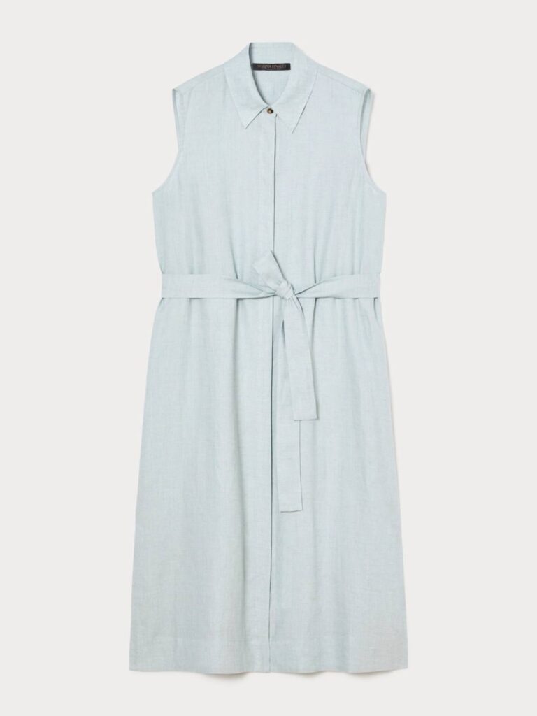 Marina Rinaldi Esedra helesinine linane kleit