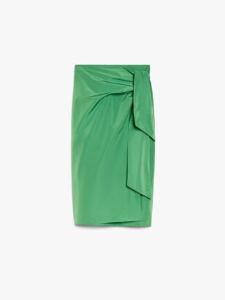 Weekend Max Mara Narsete roheline hõlmikseelik