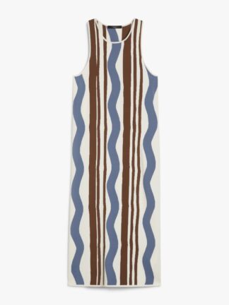 Weekend Max Mara Lacca triibuline kleit
