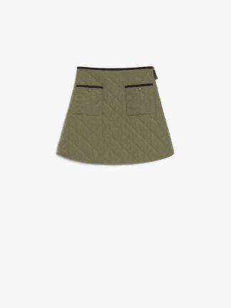 Weekend Max Mara Erba roheline miniseelik