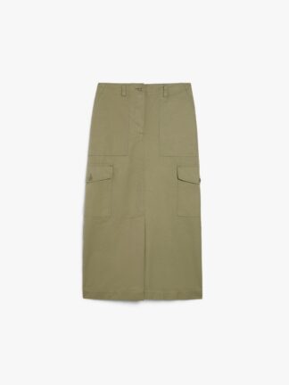 Weekend Max Mara Calais roheline kargoseelik