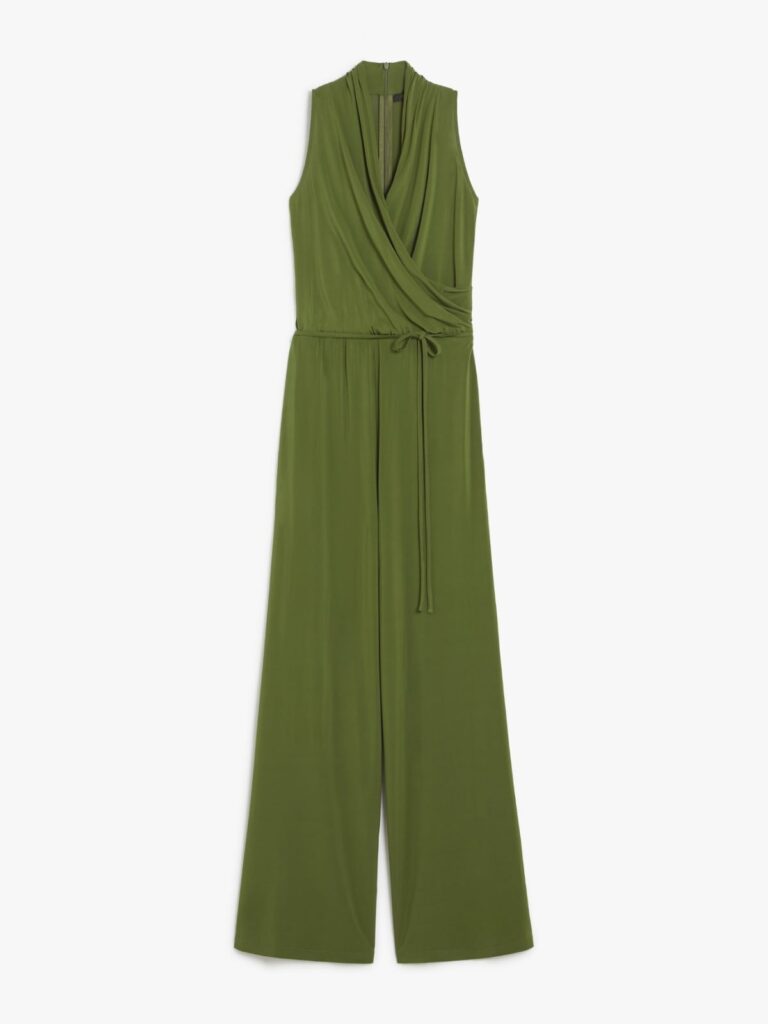Weekend Max Mara Genzana roheline pükskostüüm