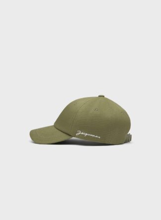 Jacquemus La Casquette Jacquemus roheline nokamüts