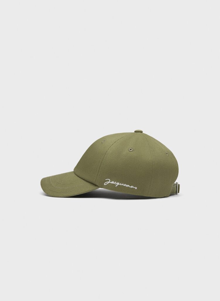 Jacquemus La Casquette Jacquemus roheline nokamüts