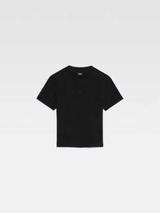 Jacquemus Le T-shirt Gros Grain must liibuv T-särk
