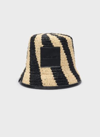 Jacquemus Le Bob Soli punutud rannamüts