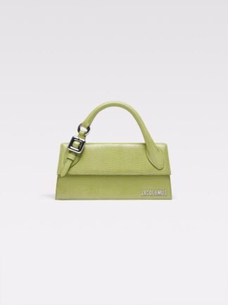 Jacquemus Le Chiquito Long Boucle roheline käekott