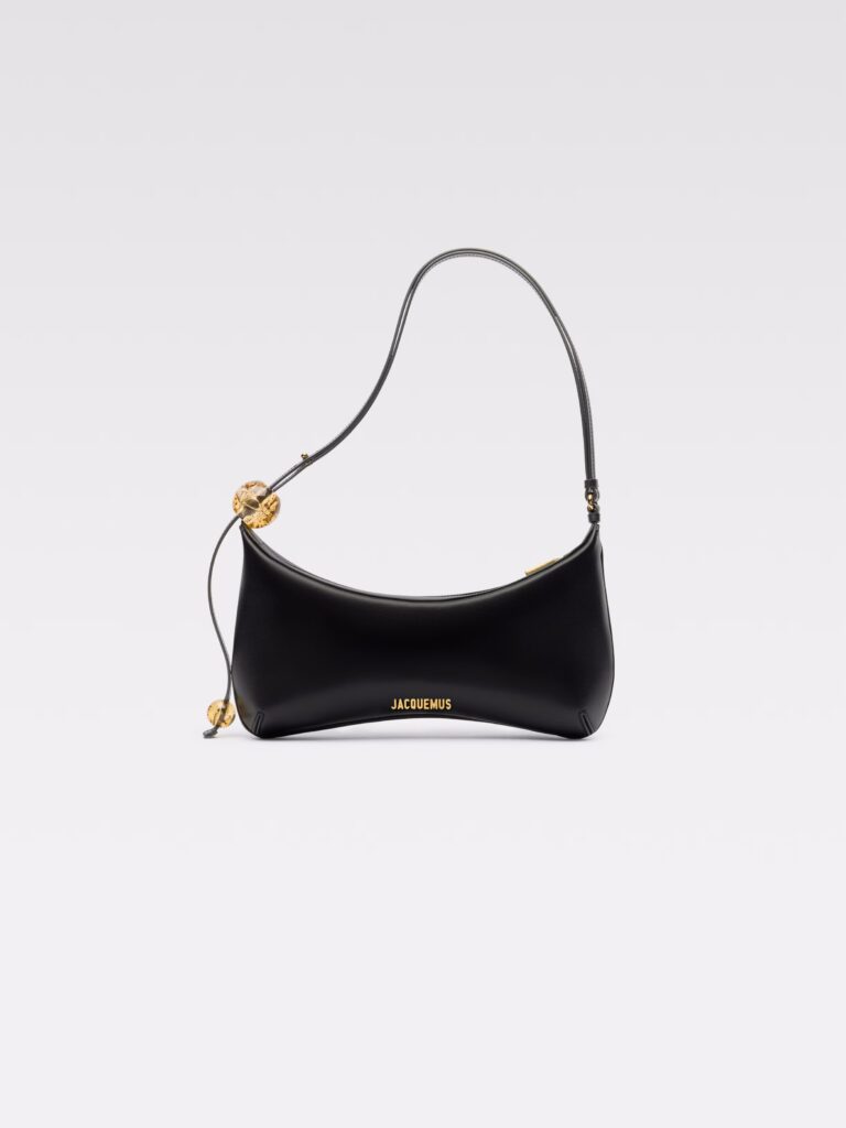 Jacquemus Le Grand Bisou Perle must käekott
