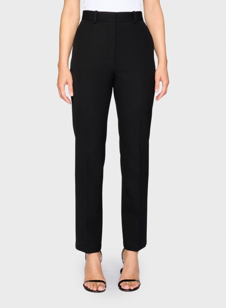 Jacquemus Le Pantalon Norma mustad viigipüksid