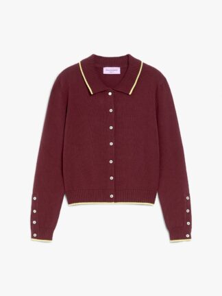 Weekend Max Mara Zero tumepunane kardigan I Maximalist
