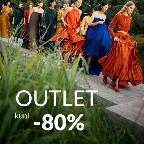 OUTLET kuni -80% - Ainulaadne võimalus soetada Max Mara, Weekend Max Mara, Marina Rinaldi ja Maximalisti tooteid erakordsete hindadega - vaid 27.mai - 3.juuni. Vaata ka Maximalistshop.com