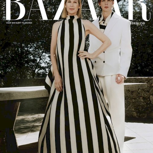 Kelly Rutherford ja poeg Hermès Jacquemus’ lummavas moeseerias – eksklusiivne kaanelugu Harper’s Bazaari suvenumbris Lõuna-Prantsusmaalt