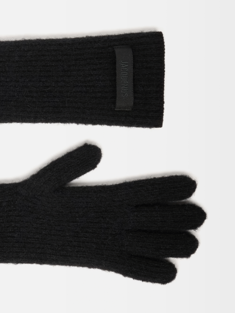 LES GANTS GROS GRAIN BLACK