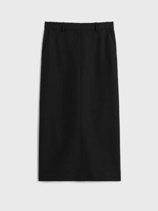 Low-Waist Straight Skirt
