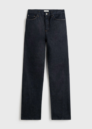 Twisted seam denim full length 32 Rinsed Blue