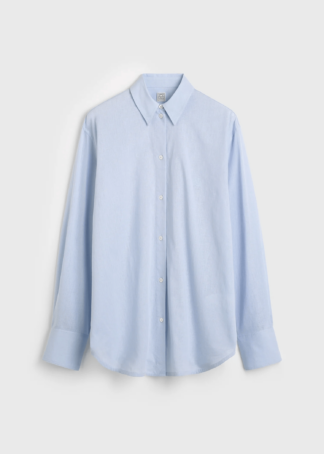 Toteme Oversized Summer Shirt sinine oversized särk