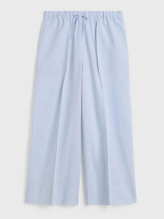 Toteme Wide Summer sinised suvised püksid