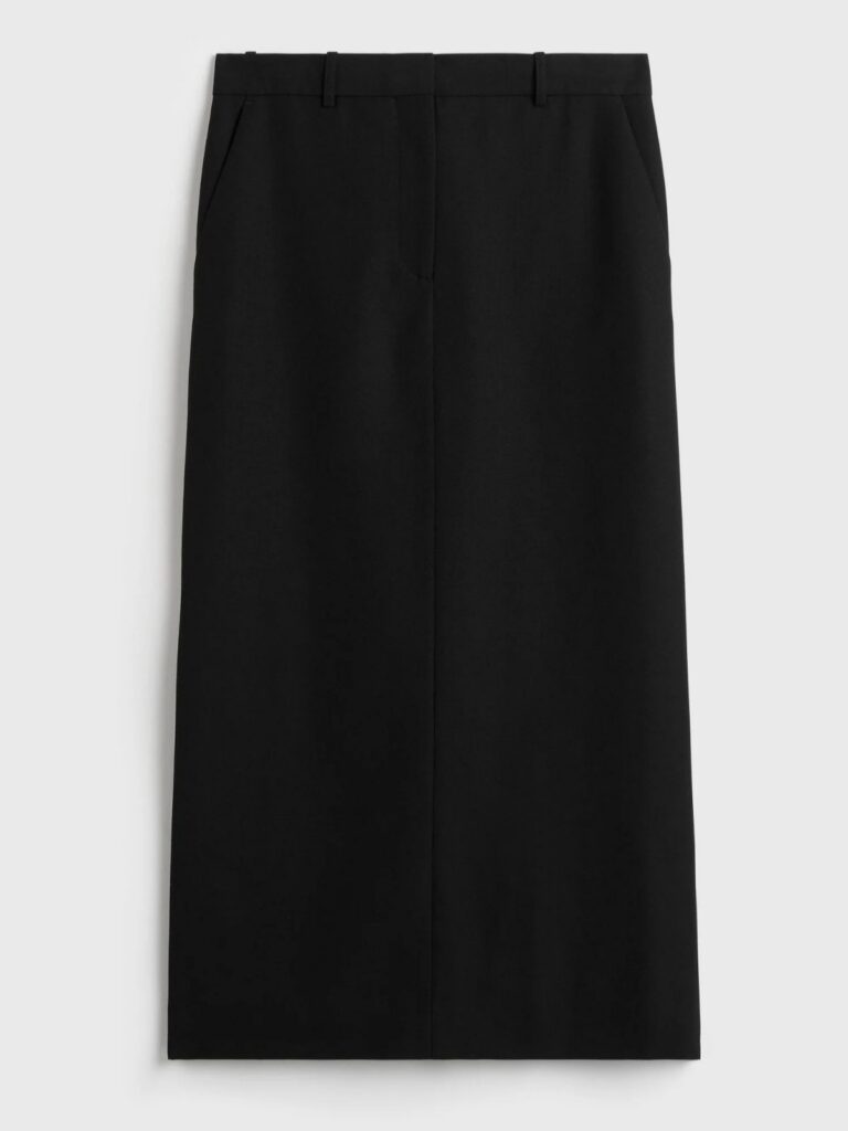 Low Waist Straight Skirt
