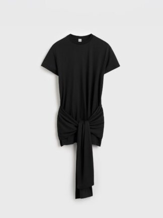 Tie-Waist Jersey Top