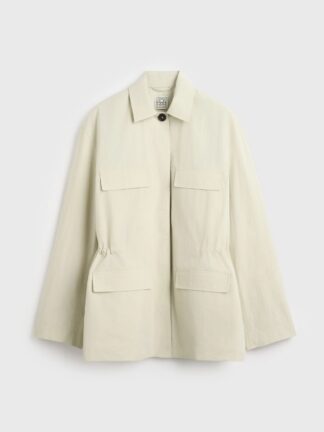 Collared Drawstring Jacket