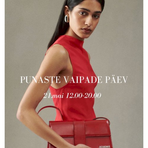 Punaste Vaipade Nädal jätkub – homme Punaste Vaipade Päev Maximalistis ❤️ Ootame Teid 21. mail kell 12.00–20.00 Maximalisti. Allahindlus -20% uutele kollektsioonidele ja juba allahinnatud toodetele lisandub -20% kehtib terve see nädal kuni 23.mai. Homme pakume shopingu kõrvale ka mulli ja kergeid suupisteid ✨ Kohtumiseni Maximalistis!