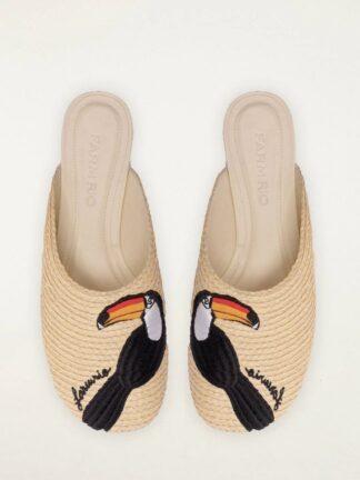 Raffia Icons Mule