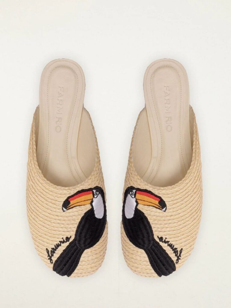 Raffia Icons Mule