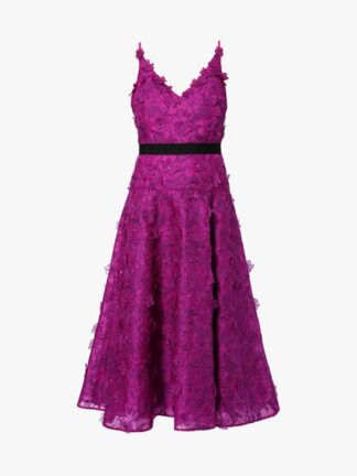 Donna Gown Cutwork Embroidered Organza